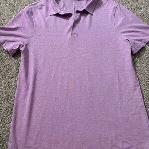 lululemon athletica Lavender Polo Shirt